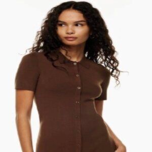 Aritzia Casual Brown Dress